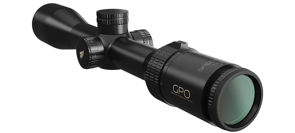 GPO Spectra 6X 1,5-9x44i - G4i Fiberbelysning - 2