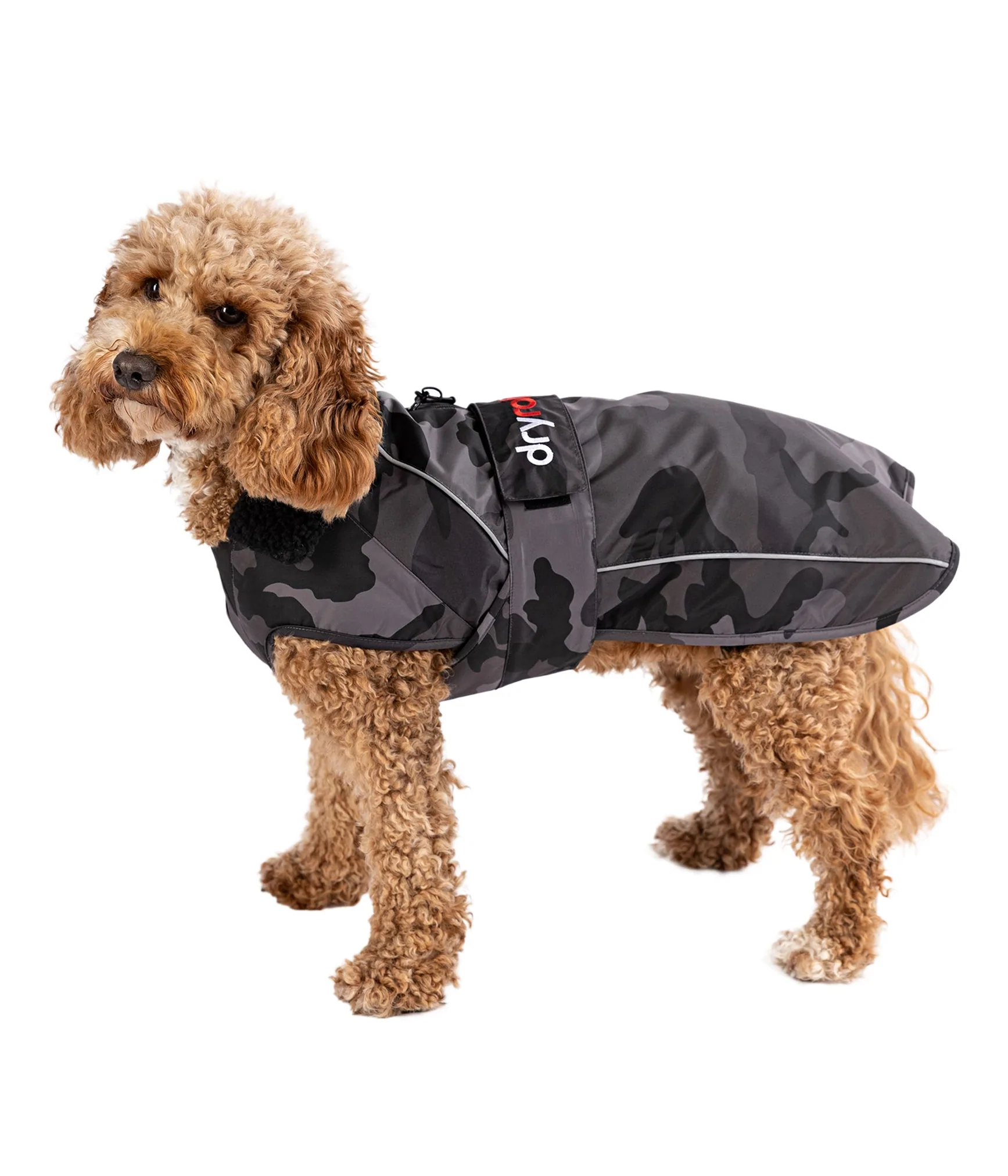 dryrobe® Dog - Black Camo / Black - 3