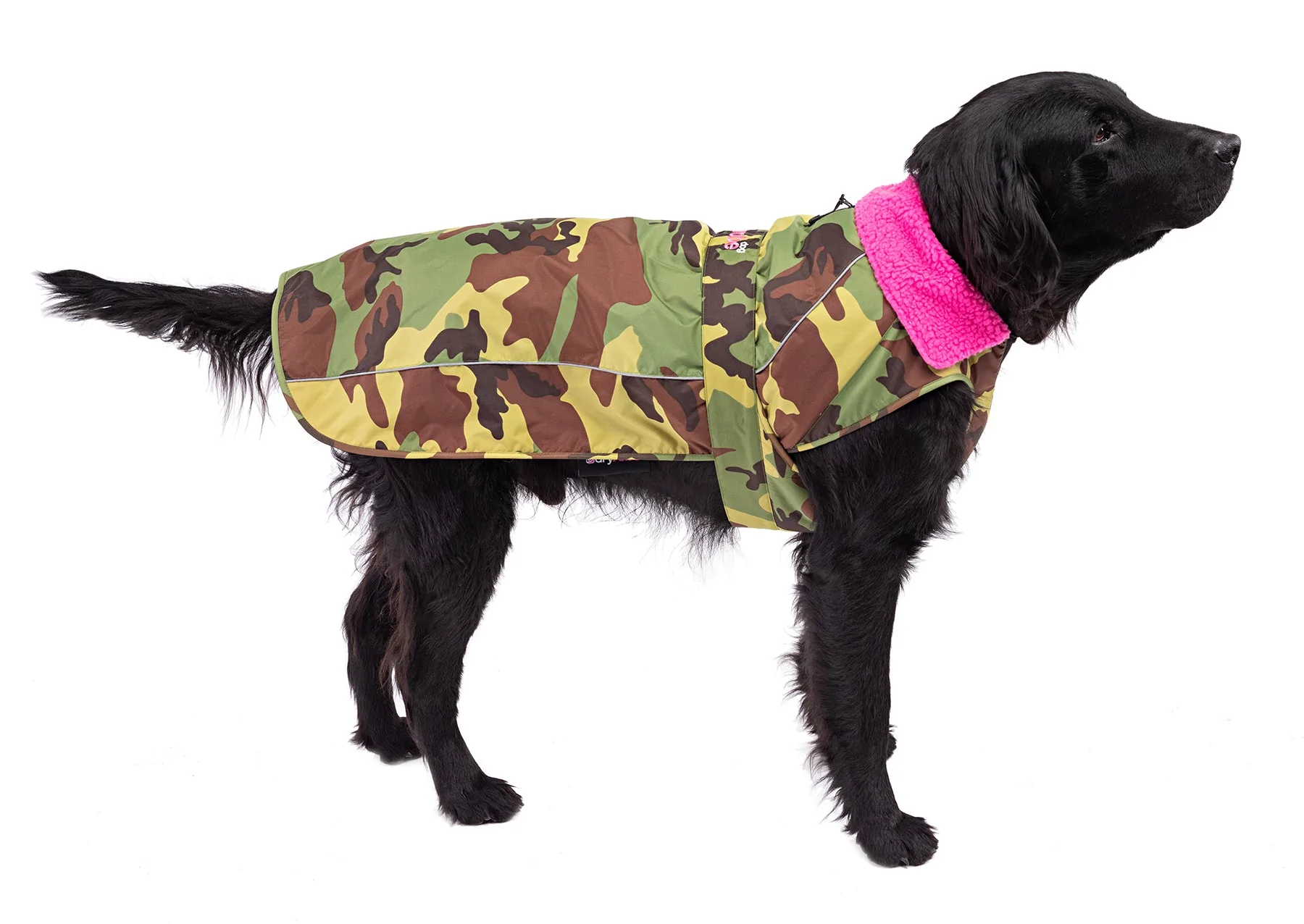 dryrobe® Dog - Camo / Pink - 2