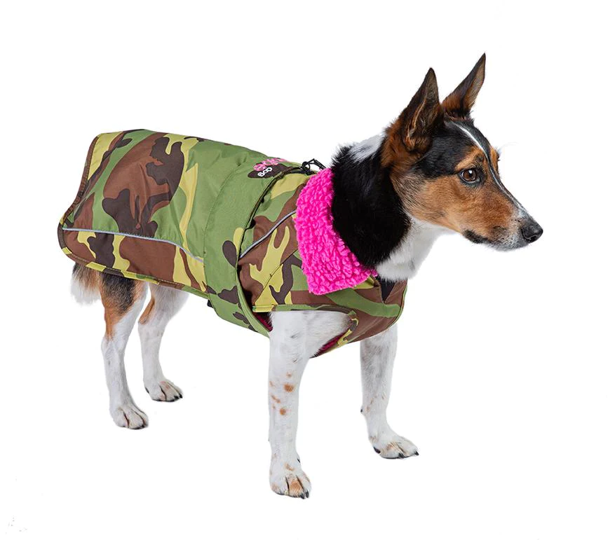 dryrobe® Dog - Camo / Pink - 6