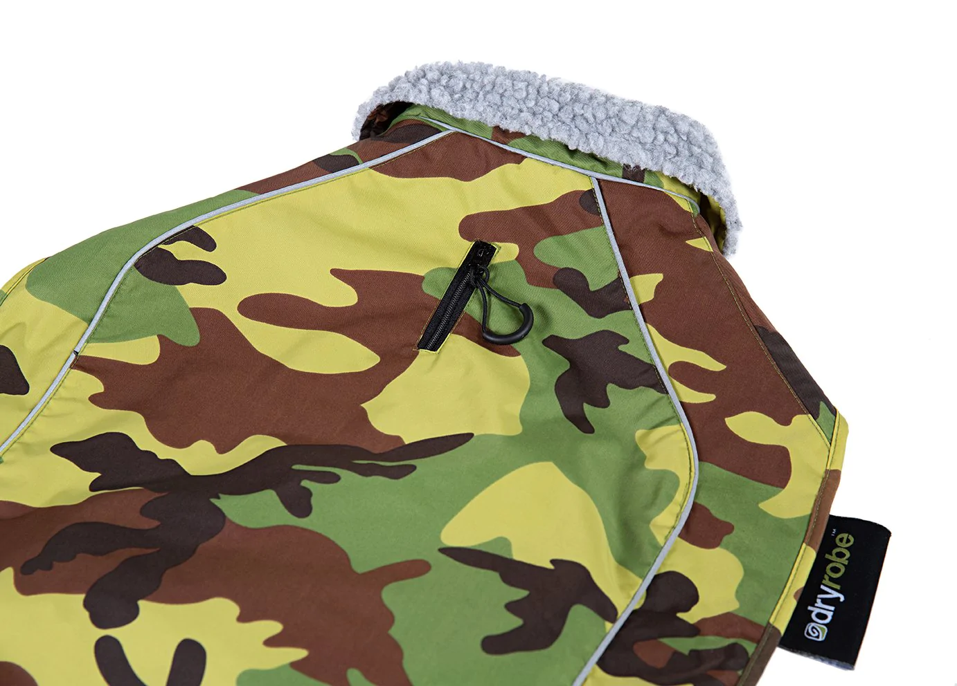 dryrobe® Dog - Camo / Grey - 9