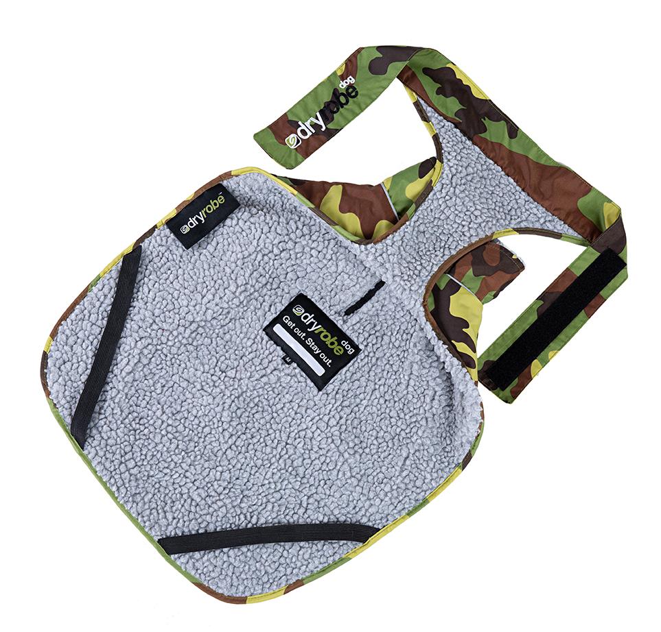 dryrobe® Dog - Camo / Grey - 11