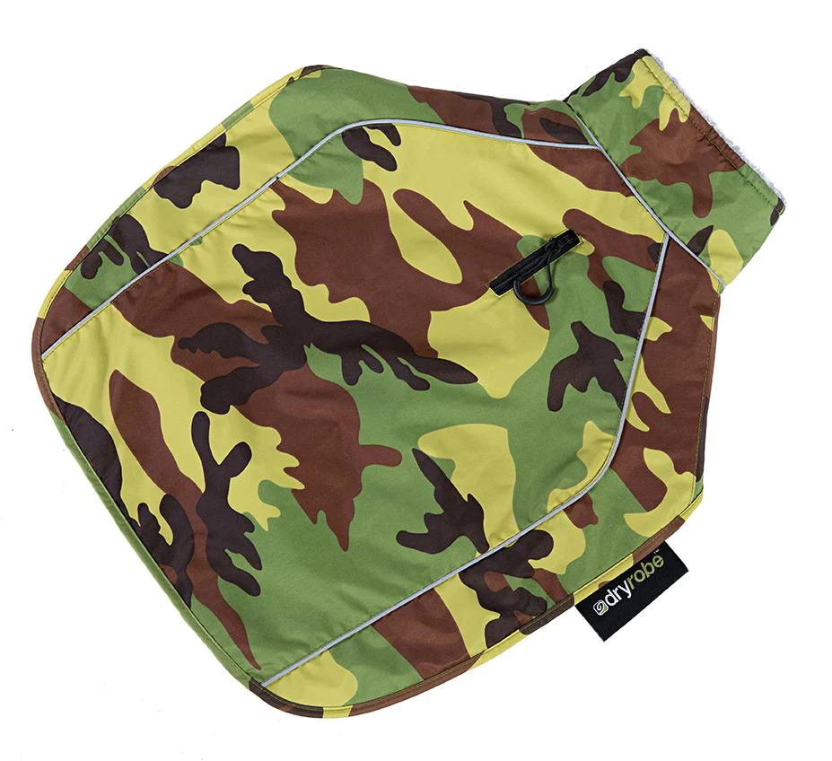 dryrobe® Dog - Camo / Grey - 10