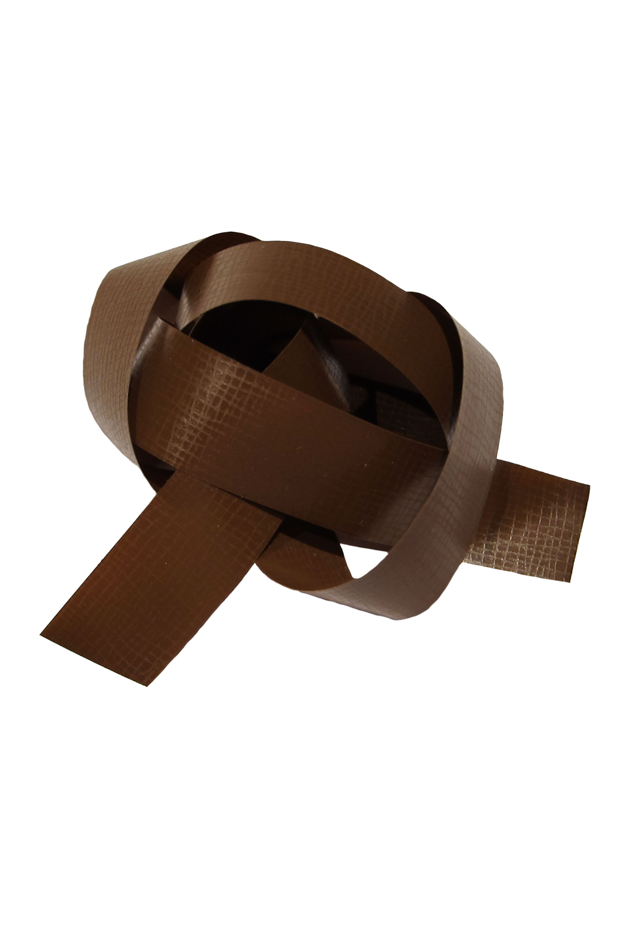 Plastband, 15 mm, 75 m, BRUN
