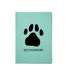 Fodral för EU-pass, MINTGRÖN PET PASSPORT