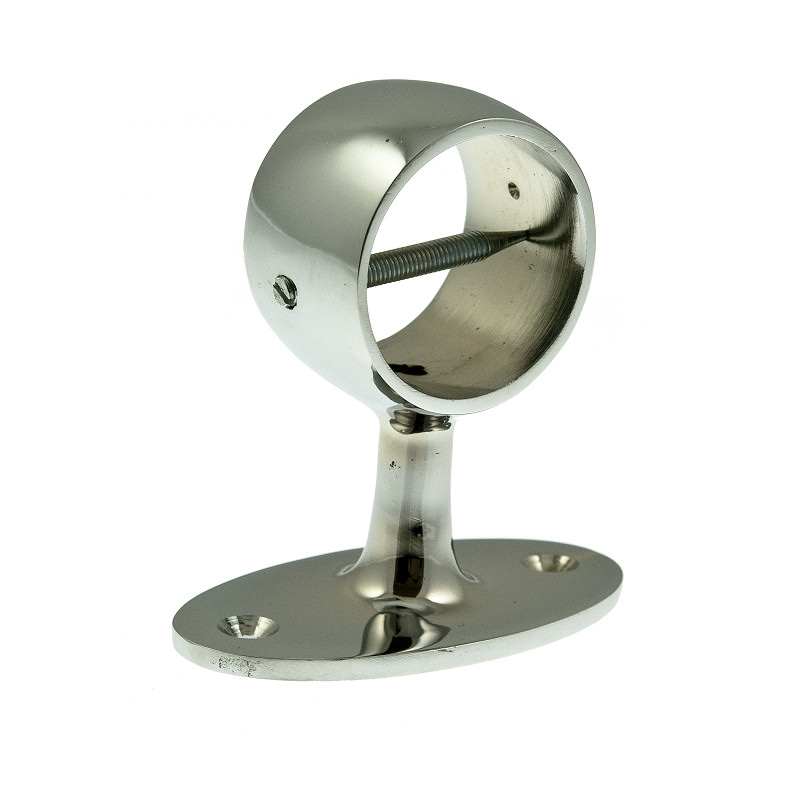 Räckhållare 36mm blank krom