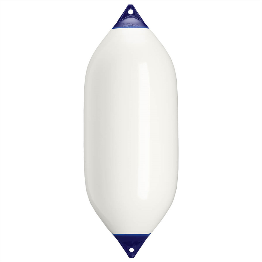 Polyform Fender F White with Blue top - 9