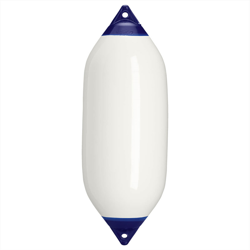 Polyform Fender F White with Blue top - 7