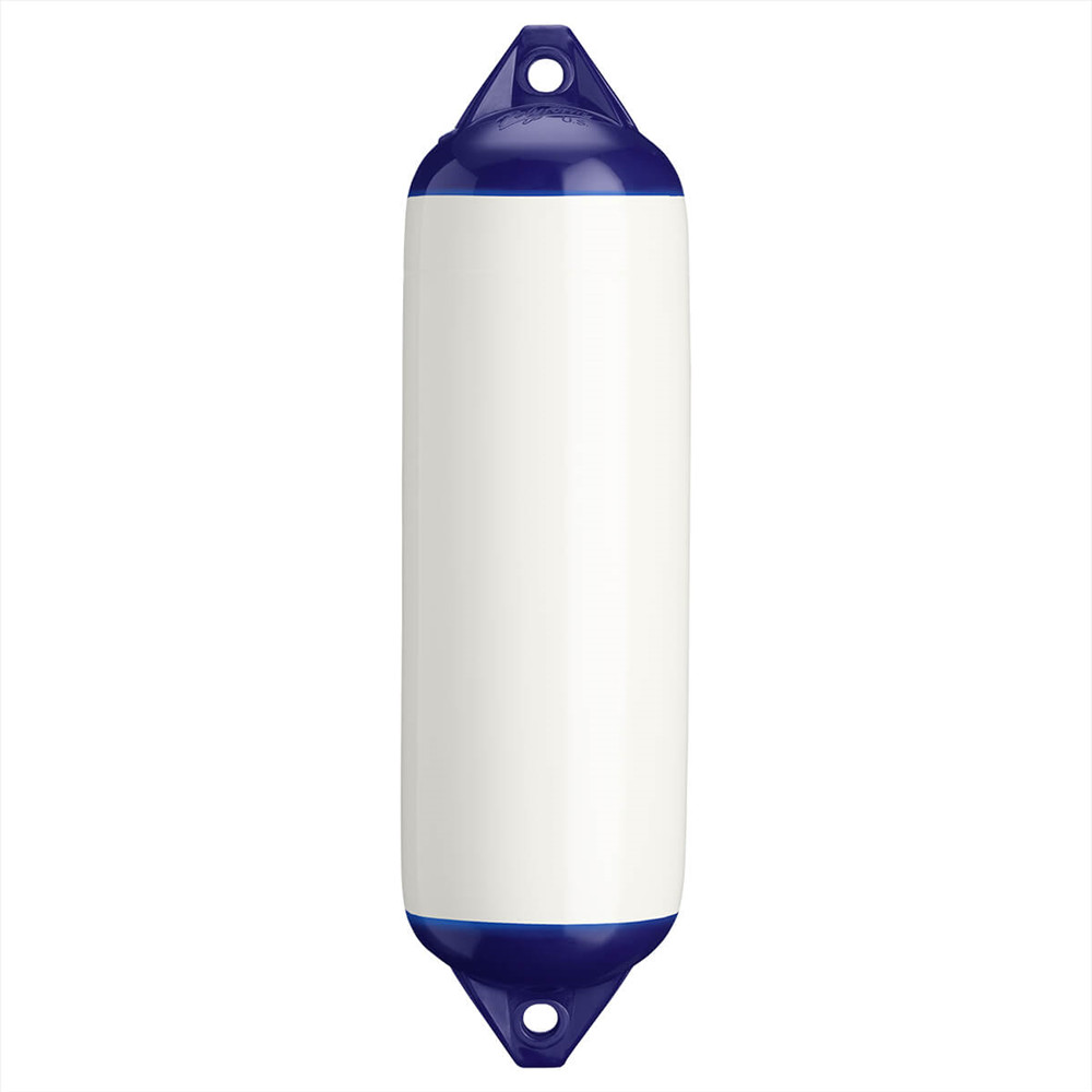 Polyform Fender F White with Blue top - 3