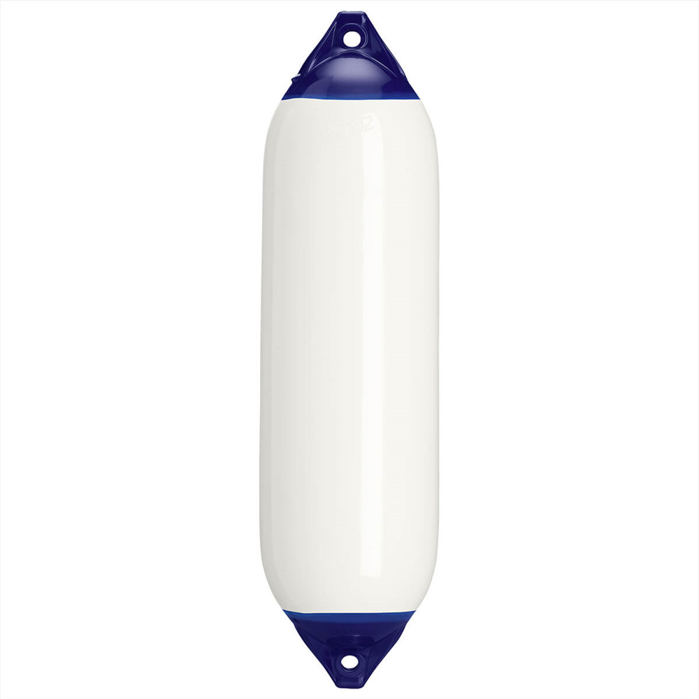 Polyform Fender F White with Blue top - 6