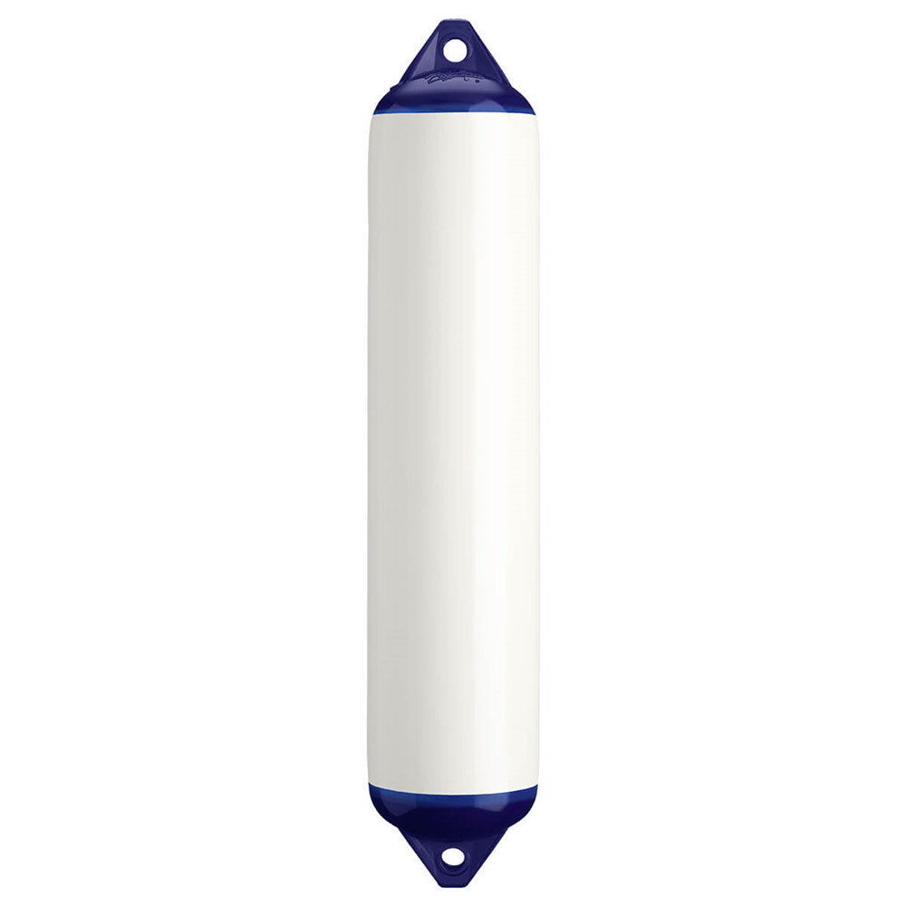 Polyform Fender F White with Blue top - 4