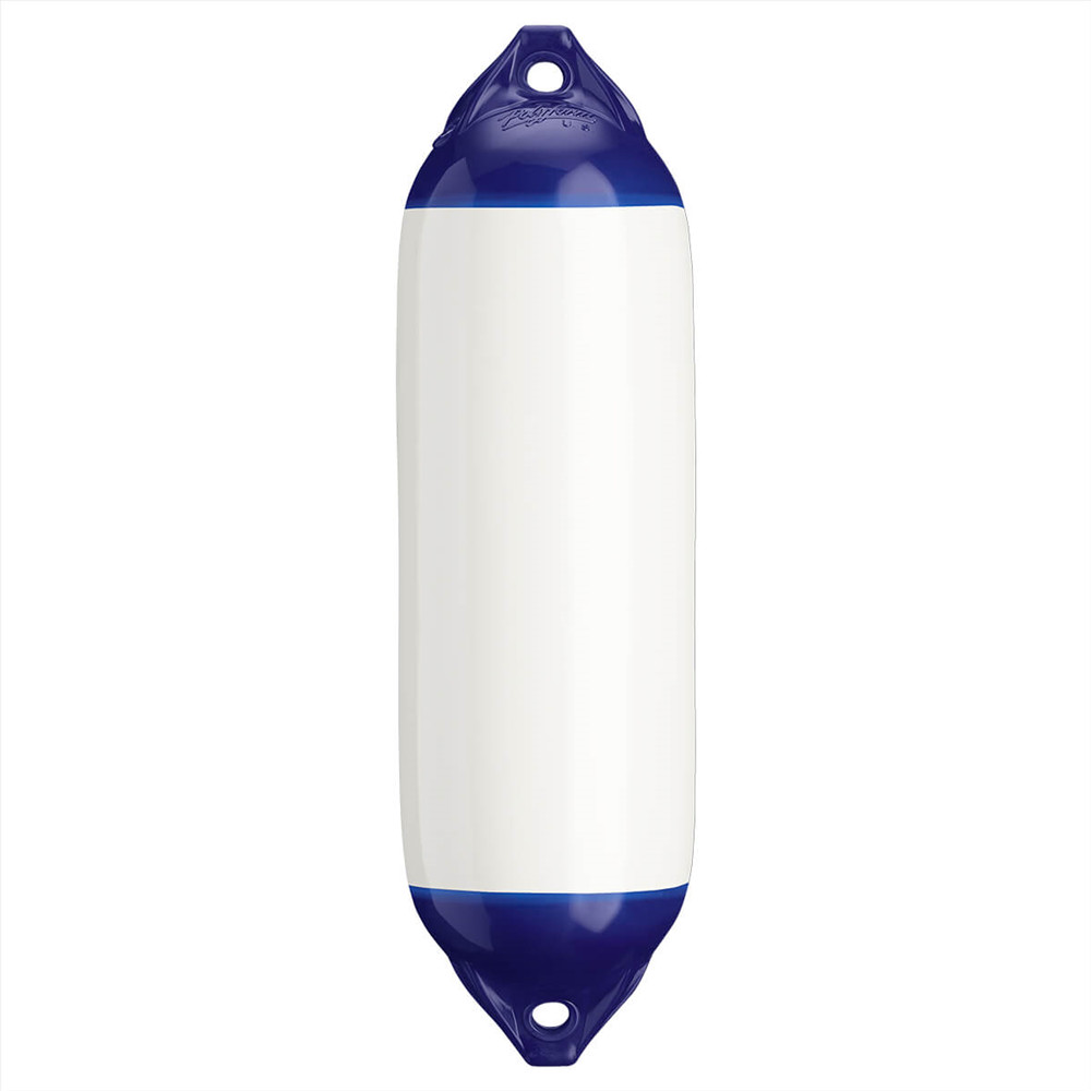 Polyform Fender F White with Blue top - 2