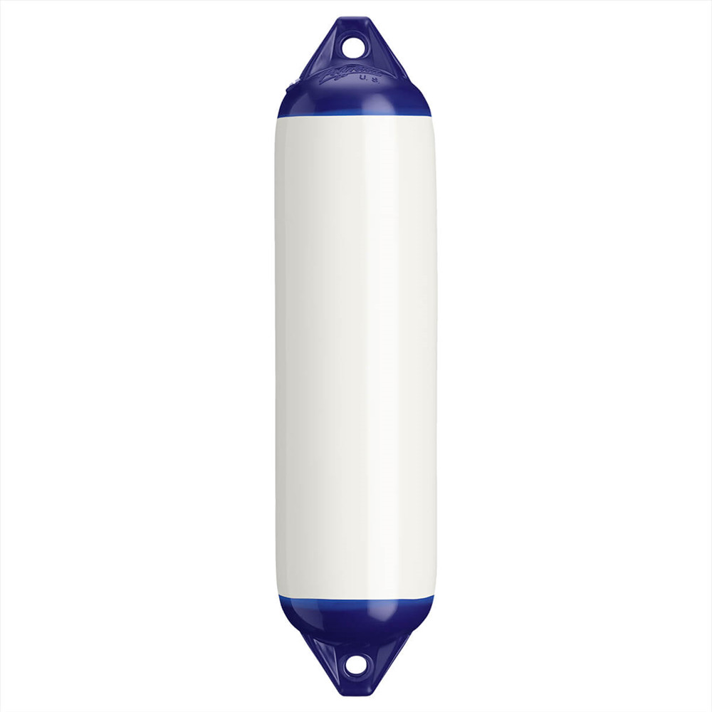 Polyform Fender F White with Blue top
