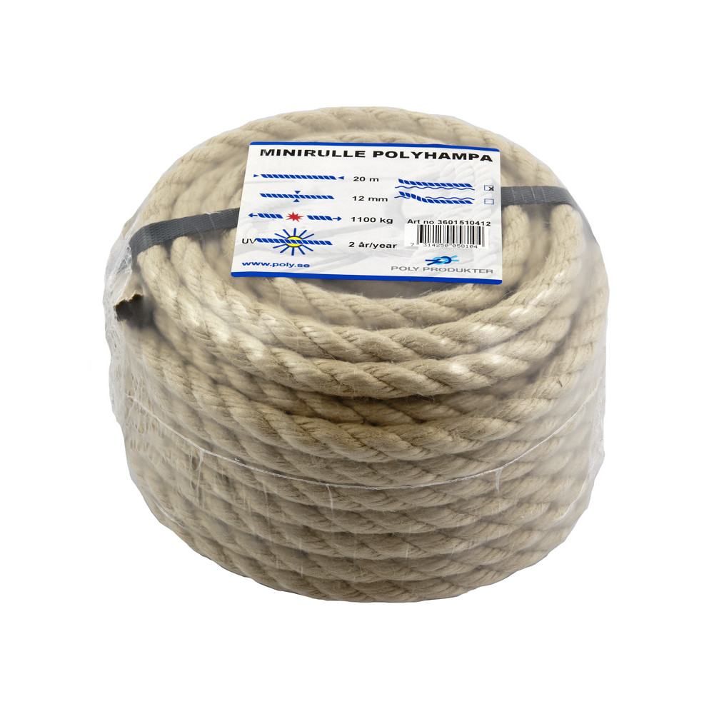 Minirulle POLYHAMPA 12mm 20m