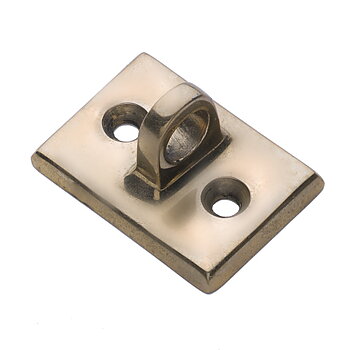 Wall bracket for hook brass