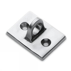 Wall bracket for hook matt chrome