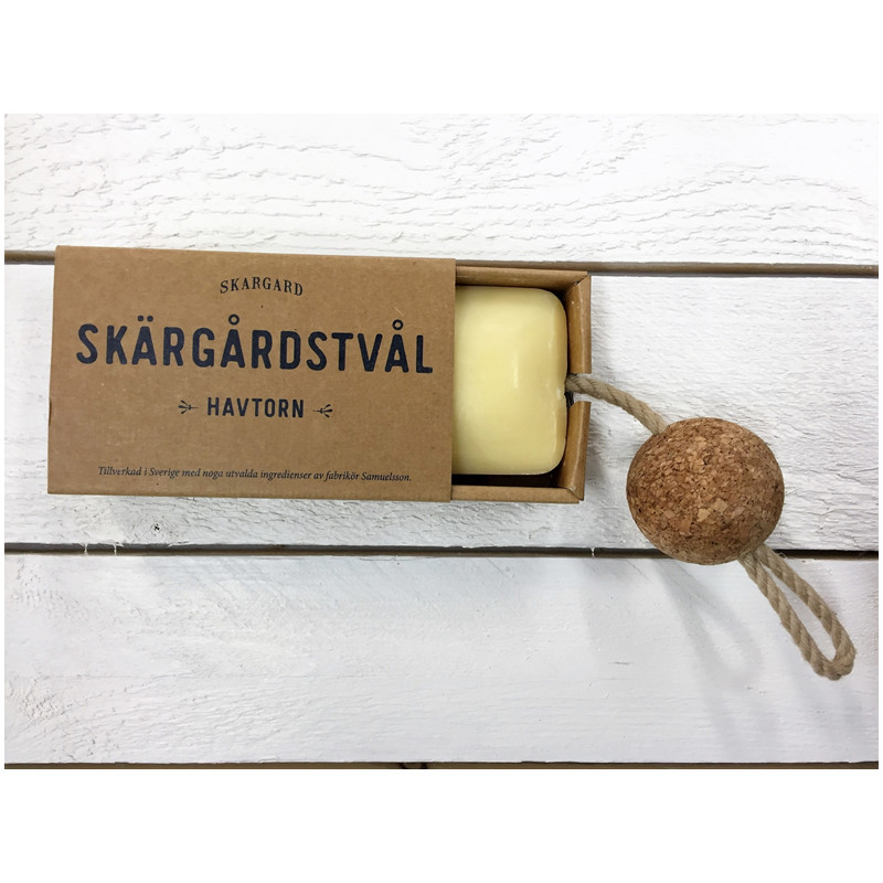 Skärgårdstvål Havtorn med kork