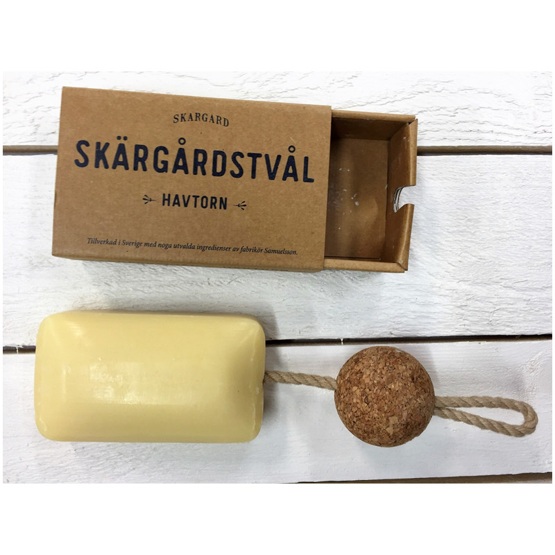 Skärgårdstvål Havtorn med kork