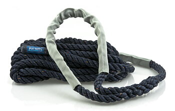 Mooring line Storm - Navy - 10mm - Choose length!