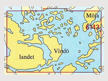 Sjökort nr 6143 Kanholmsfjärden