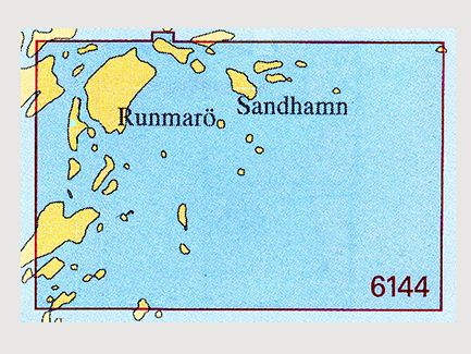 Seekarte Nr. 6144 Sandhamn