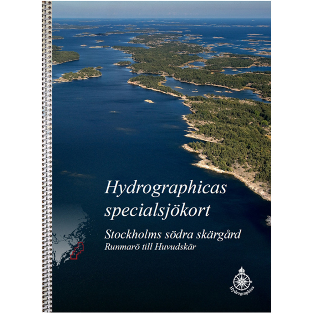 Båtsportkort 616 över Stockholms södra skärgård, Runmarö till Huvudskär