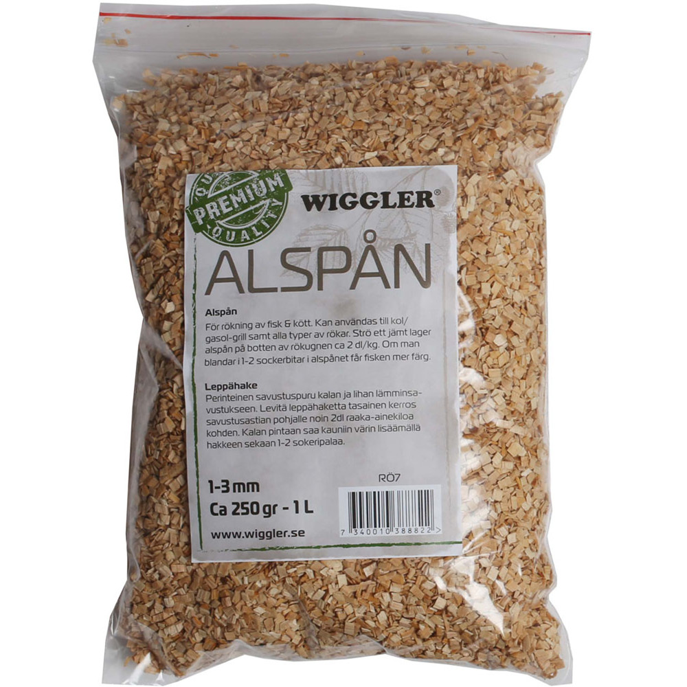 Rökspån av Al, Bok, Körsbär, Äpple - välj träslag - 2