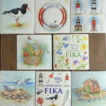 Disktrasa Kust - Flora - Fauna - välj motiv!