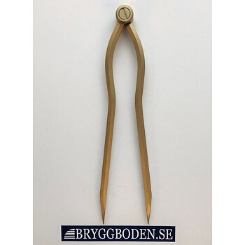 Enhandspassare - mässing 18 cm - slut i lager