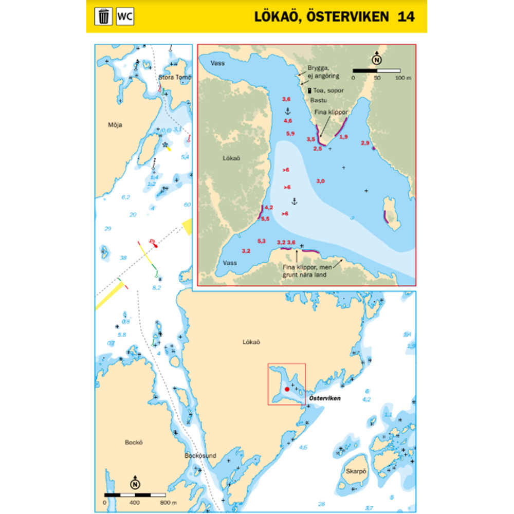 Stockholm Archipelago - the 50 best harbors - 3