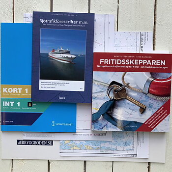 Kombinierter Führerschein und Küstenschifffahrtsschein Paket Westküste (Fritidsskepparen)