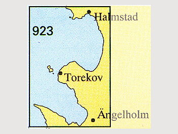 Nautical chart No 923 Tylön-Kullen