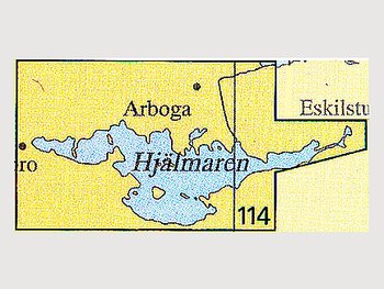 Seekarte Nr. 114 Hjälmaren