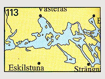 Seekarte Nr. 113 Mälarsee West