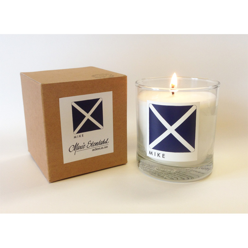 Candles in glass - choose your motif - 3