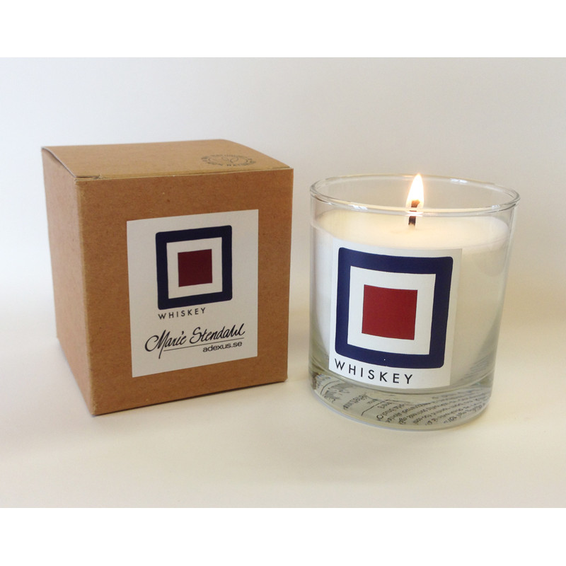 Candles in glass - choose your motif - 2