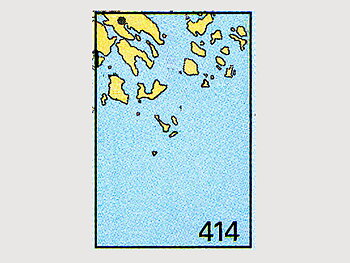 Seekarte Nr. 414 Germandön-Luleå-Estersön
