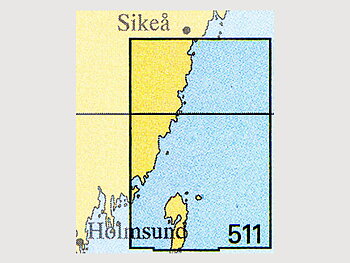 Seekarte Nr. 511 Holmön-Ratan-Vännskär