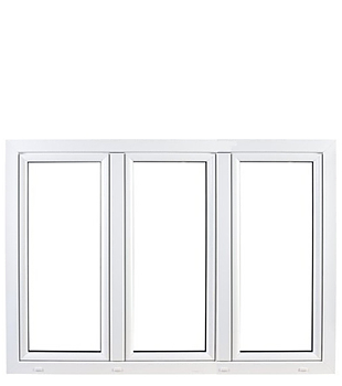 PVC Öppningsbart 3-luft  3-glas