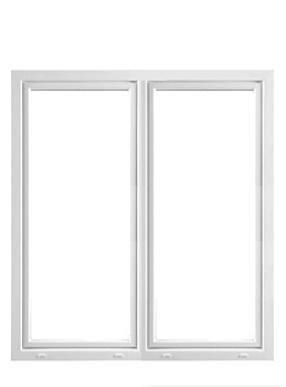 Parfönsterdörr 3-glas med tilt - PVC inåtgående - U-värde 0,96
