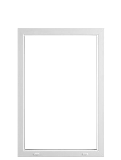 PVC fönster Fast 2-glas