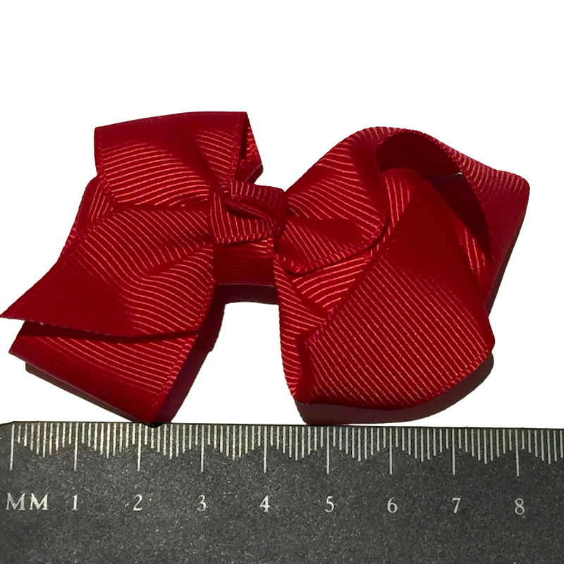 RÖD ROSETT 8 cm - 2