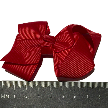 RÖD ROSETT 8 cm