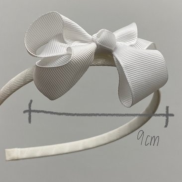 VITT ROSETT DIADEM 9,5 cm