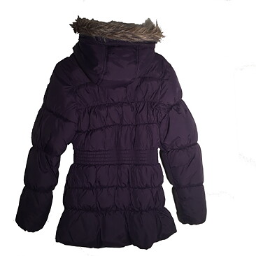 Lila vinterjacka 164