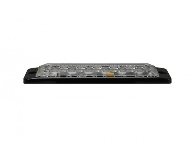 Blixtljus Slim 12-24V 6 led gul - 2