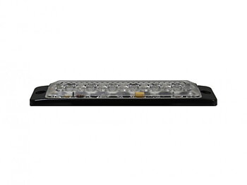 Blixtljus Slim 12-24V 6 led gul