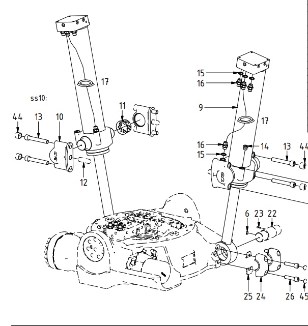 Tiltcylinder EC233