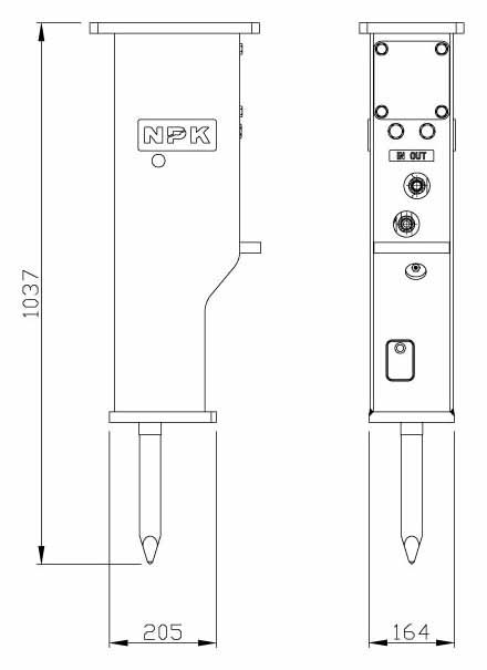 Hydraulhammare NPK PH-06 - 2