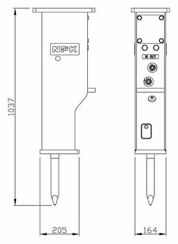 Hydraulhammare NPK PH-06